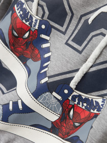 NAME IT Sweatshirt Spider-Man Adam Grey Melange